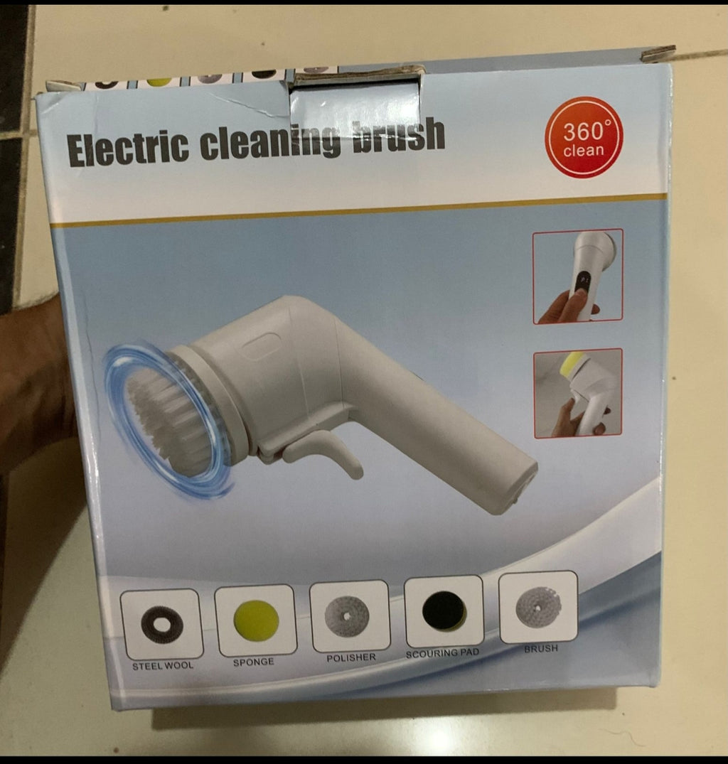 “Electric Spin Scrubber – 10x Faster Cleaning”