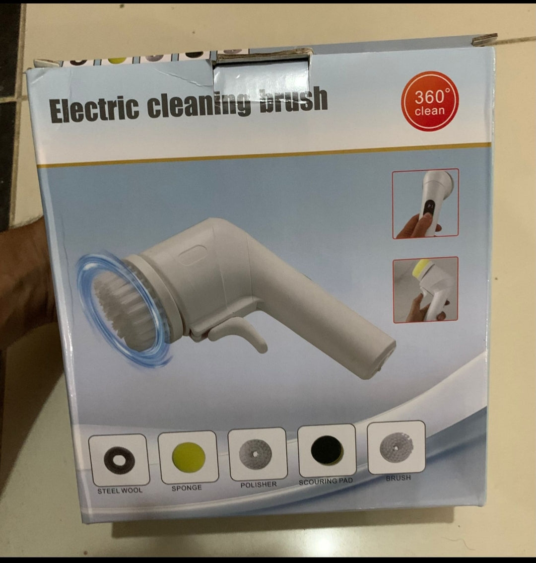 “Electric Spin Scrubber – 10x Faster Cleaning”