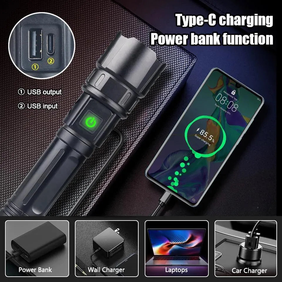 Rl-2210 Multifunctional Rechargeable LED Emergency Flashlight