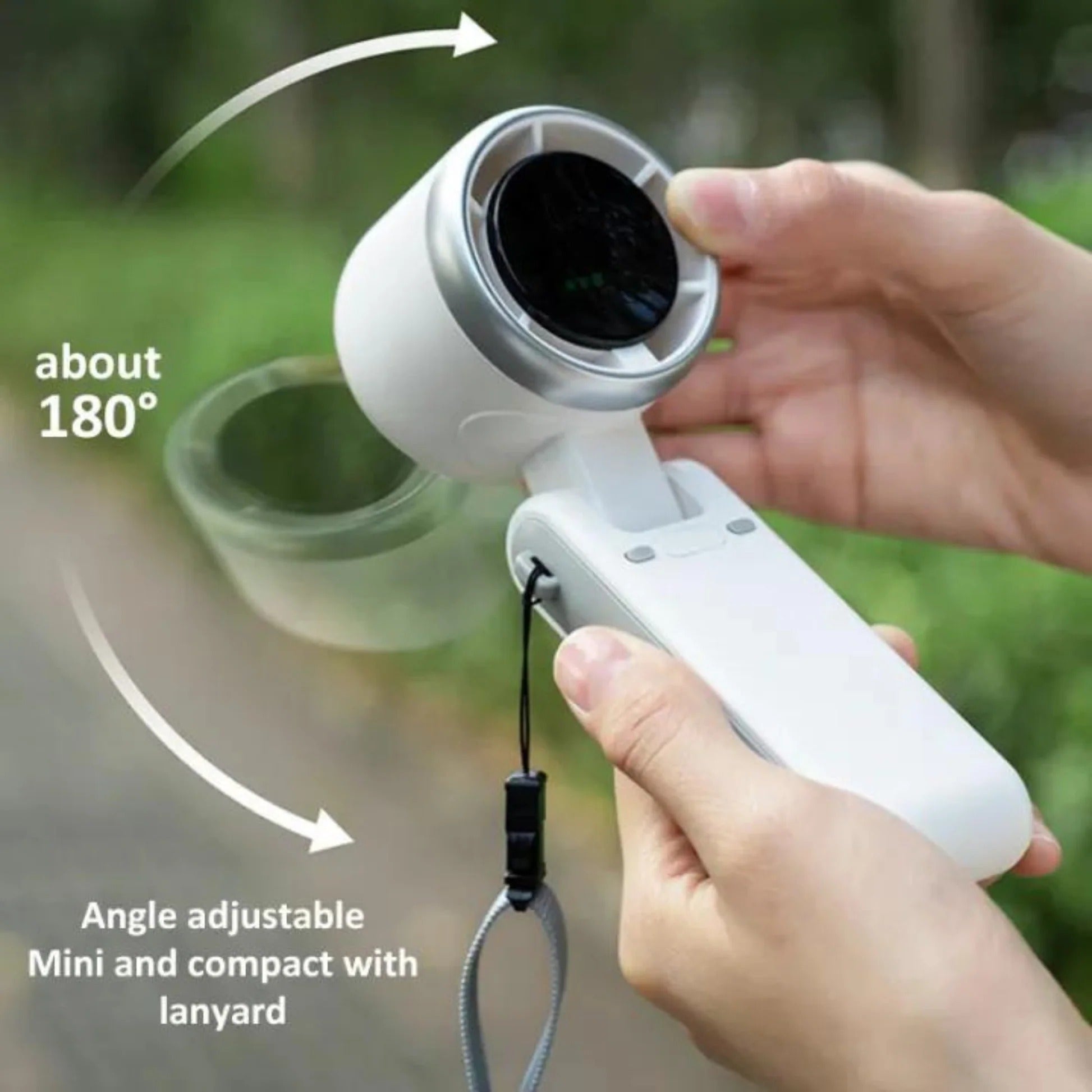 Turbo Fan With 5 Speed Adjustment Portable Fan