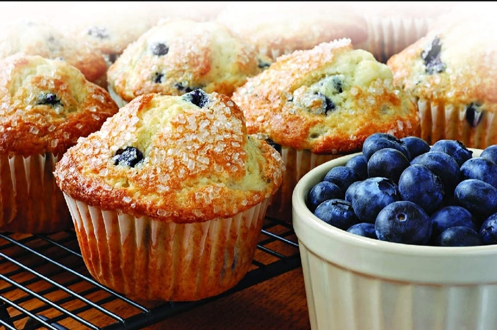 6-Cup Muffin Pan | Non Stick Bakeware for Muffins, Cakes, Mini Pies