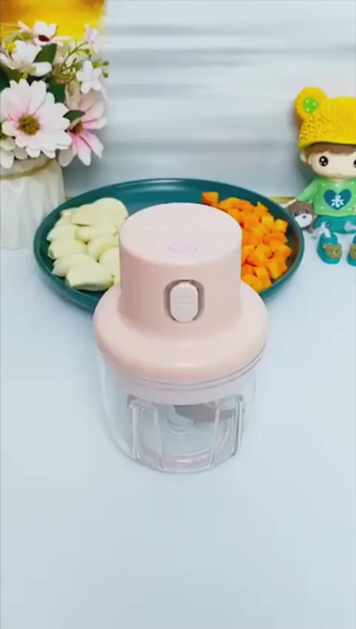 USB Rechargeable Mini Grinder Food Chopper